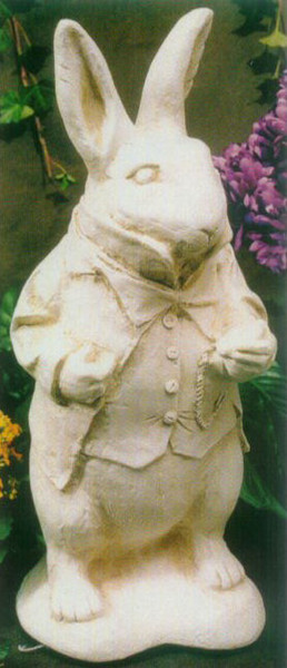 Alice In Wonderland Sculpture of the White Rabbit statue adventures